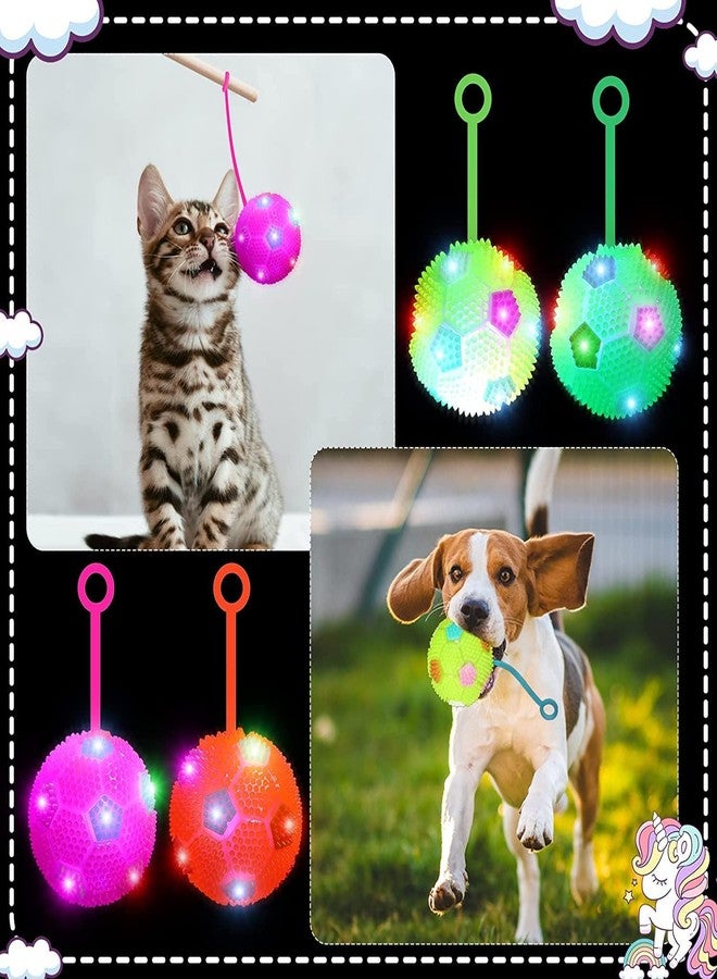 RoverPets LED Light-Up Dog Ball - Squeaky Chew Toy with Flashing Lights for Dogs and Puppies (Random Color, 1 Pc) - Image 5